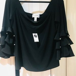 COPY - Joseph Ribkoff Black Top